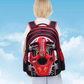 Racing Car Design Backpack – Stylish &amp; Spacious Kids School Bag