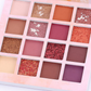 16 Color Eyeshadow Makeup Palette Matte & Shimmer Powder Eye Shadow Kit - Multi Color