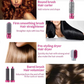 5 In 1 Electric Hair Dryer Brush | Blow Dryer Hair Comb Curling Wand Detachable Brush Kit Negative Ion Straightener Hair Curler ( Random Color)