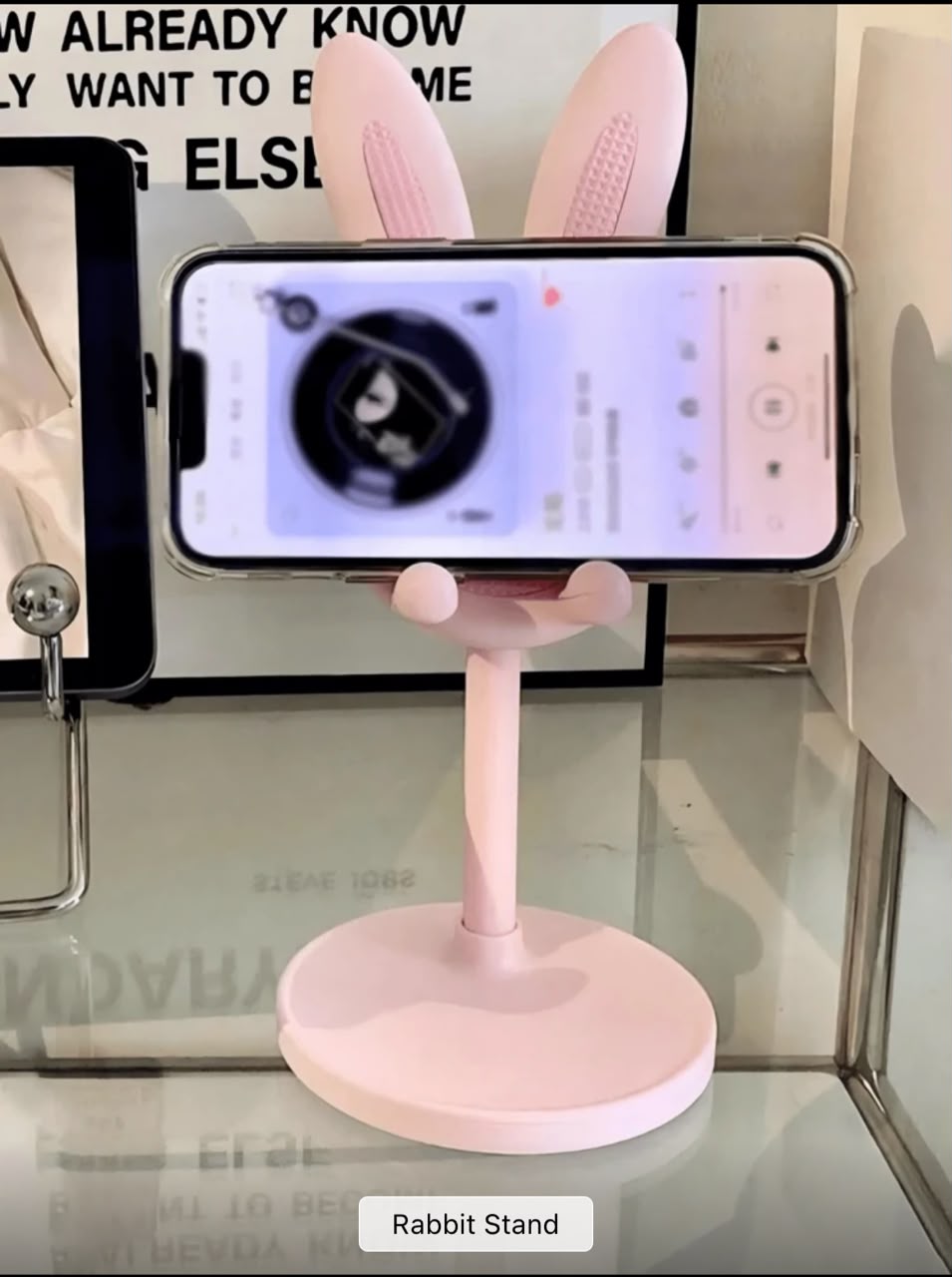 Phone stand-Rabbit ear with multi-angle adjustable