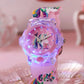 Unicorn Magic - LED Light Kids Watch for Girls | Cute Cartoon Silicone Strap |