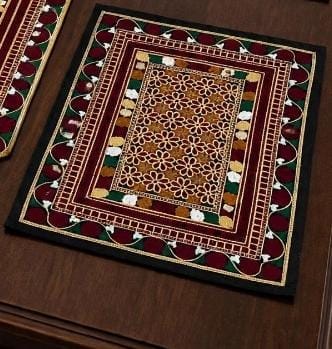 Handmade embroidered dinning set (7pcs)