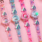 Unicorn Magic - LED Light Kids Watch for Girls | Cute Cartoon Silicone Strap |